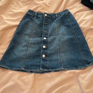 Mossimo Jean skirt